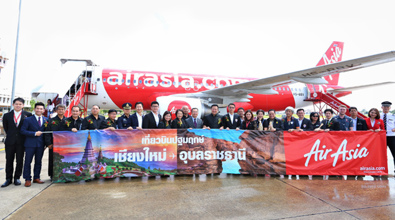 เส้นทางบินใหม่อย่างเป็นทางการของ AirAsia