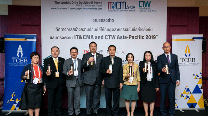 TCEB เจาะตลาด MICE ระดับโลกภายใต้งาน ITCMA&CTW 2019